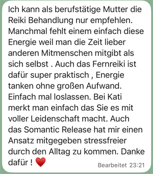 Rezension Maria Schneider – Reiki & Somatic Release